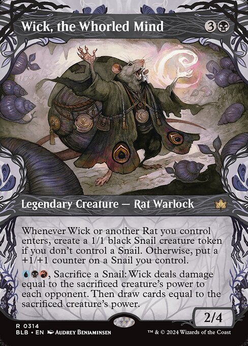 Wick, the Whorled Mind (BLB 314) [Bloomburrow]