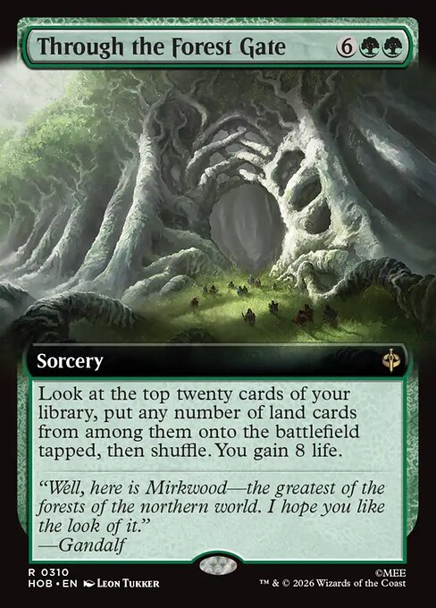 Through the Forest Gate (Extended Art) (HOB 310) [The Hobbit]
