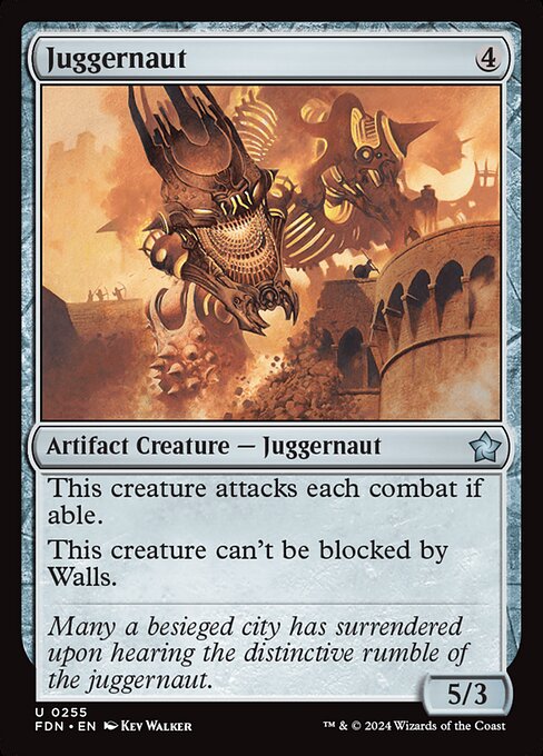 Juggernaut (FDN 255) [Foundations]