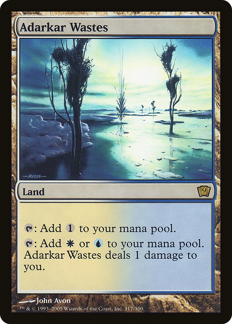 Adarkar Wastes [Ninth Edition]