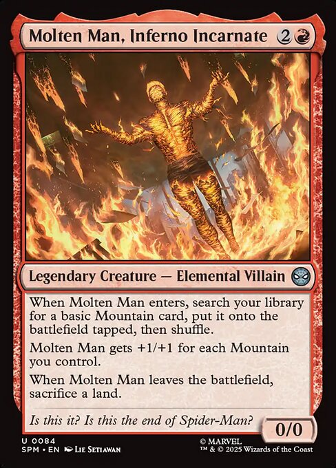 Molten Man, Inferno Incarnate (SPM 84) [Marvel's Spider-Man]