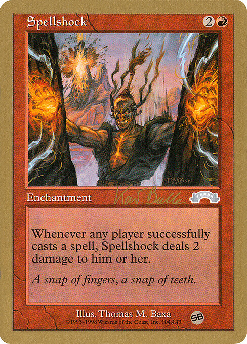 Spellshock (WC99 kb104sb) [World Championship Decks 1999]