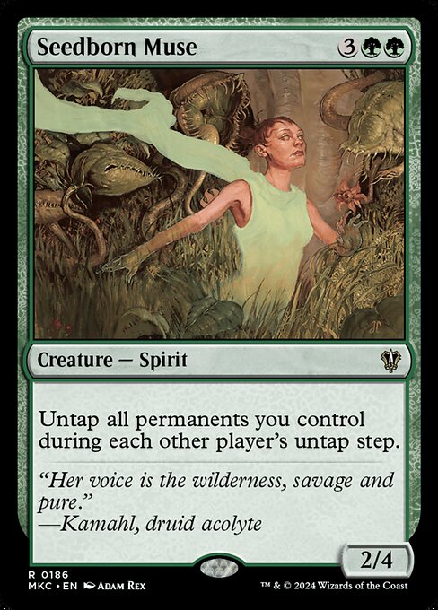 Seedborn Muse (MKC 186) [Murders at Karlov Manor Commander]
