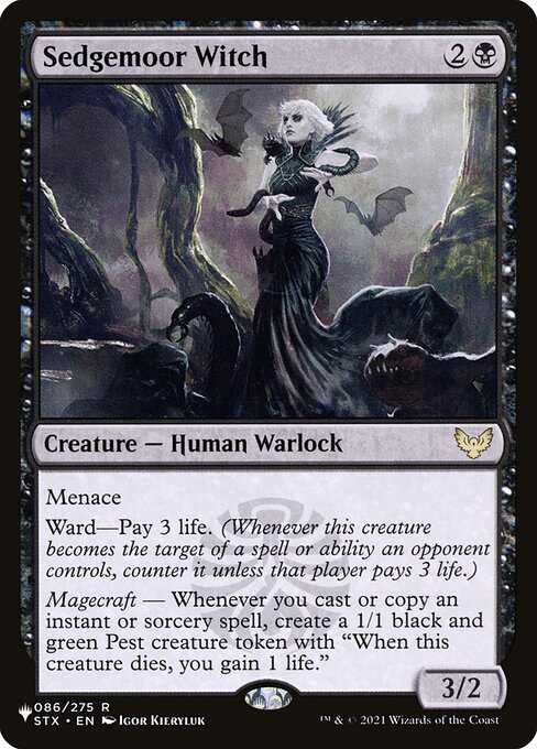 Sedgemoor Witch (PLST STX-86) [The List]