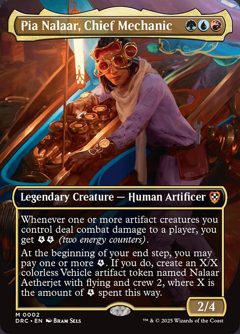 Pia Nalaar, Chief Mechanic (DRC 2) [Aetherdrift Commander]