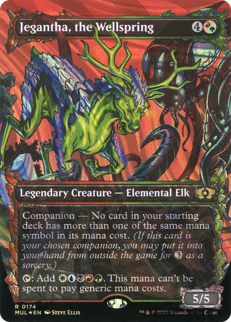 Jegantha, the Wellspring (Halo Foil) [Multiverse Legends]