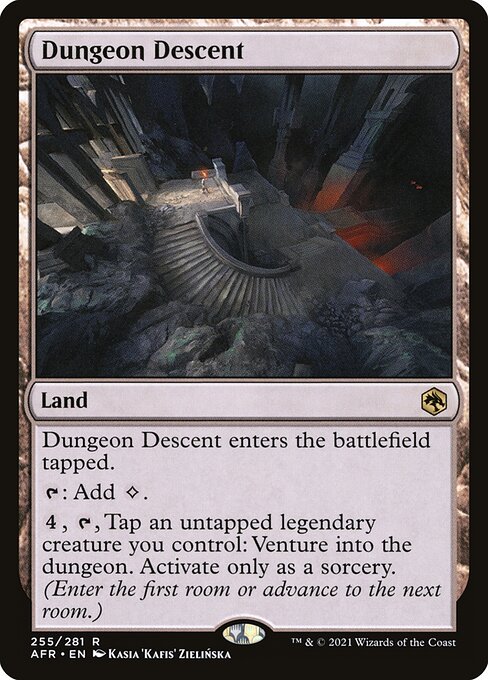 Dungeon Descent (AFR 255) [Adventures in the Forgotten Realms]