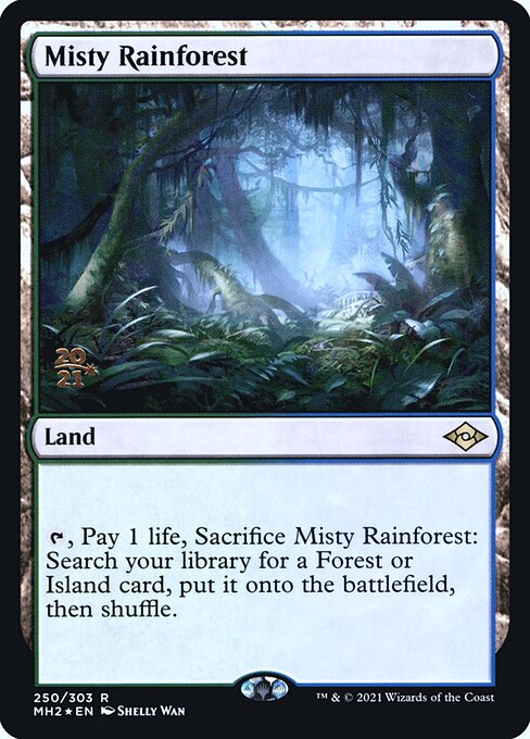 Misty Rainforest (PMH2 250s) [Modern Horizons 2 Promos]
