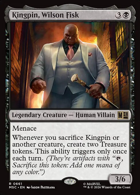 Kingpin, Wilson Fisk (MSC 661) [Marvel Super Heroes Commander]