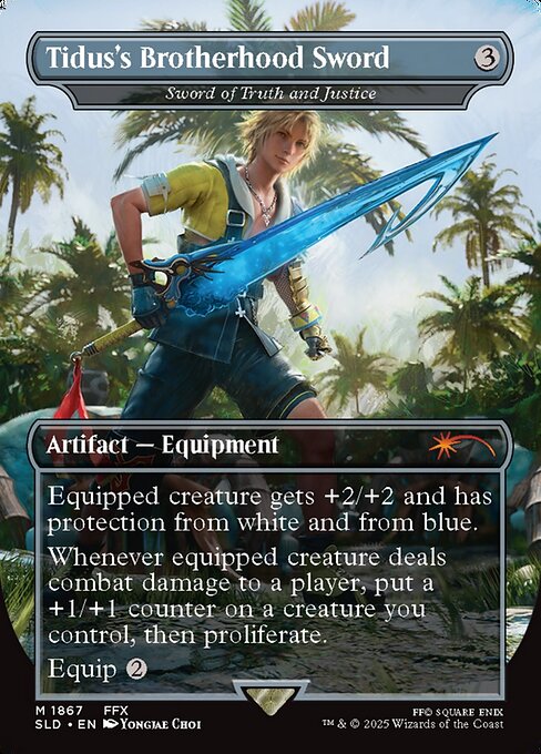 Sword of Truth and Justice (SLD 1867) [Secret Lair Drop]