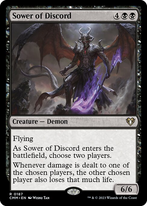 Sower of Discord (CMM 187) [Commander Masters]
