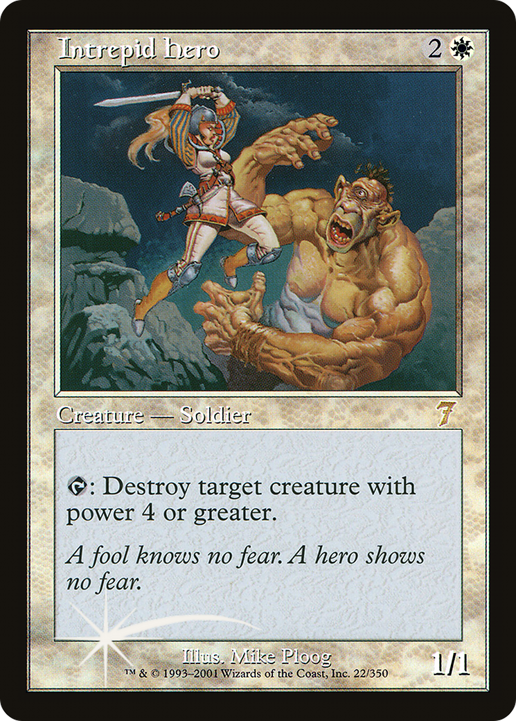 Intrepid Hero [Seventh Edition]