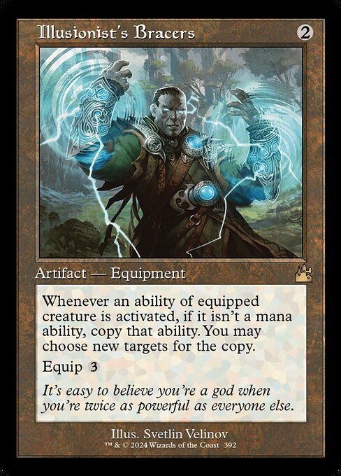 Illusionist's Bracers (RVR 392) [Ravnica Remastered]