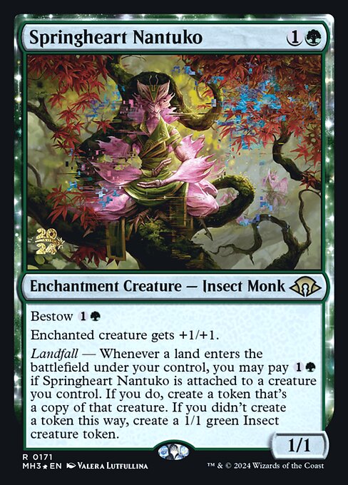 Springheart Nantuko (PMH3 171s) [Modern Horizons 3 Promos]