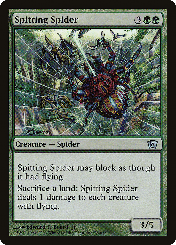 Spitting Spider [Eighth Edition]