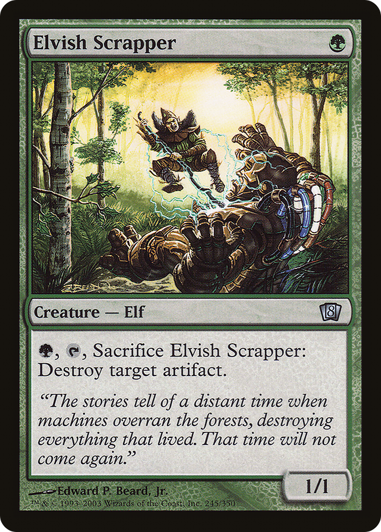 Elvish Scrapper [Eighth Edition]