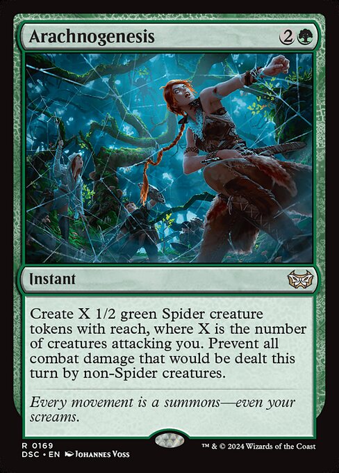 Arachnogenesis (DSC 169) [Duskmourn: House of Horror Commander]