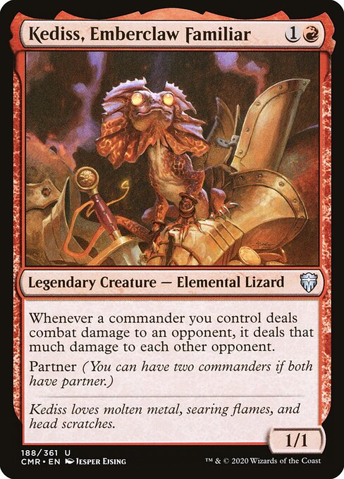Kediss, Emberclaw Familiar (CMR 188) [Commander Legends]