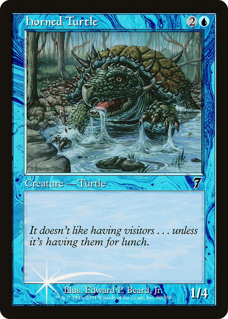 Horned Turtle [Seventh Edition]