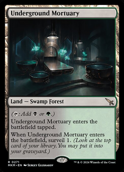 Underground Mortuary (MKM 271) [Murders at Karlov Manor]