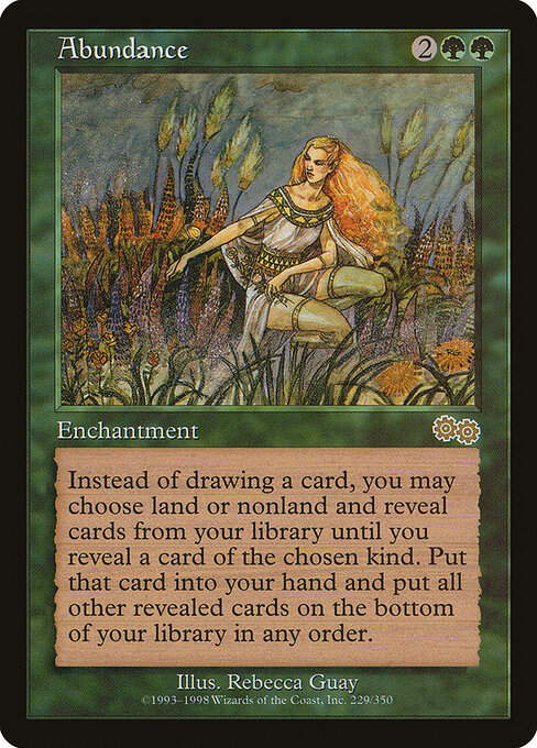 Abundance (USG 229) [Urza's Saga]