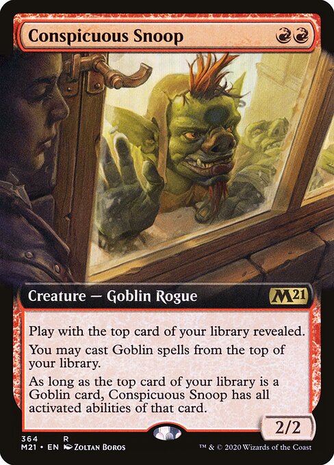 Conspicuous Snoop (M21 364) [Core Set 2021]