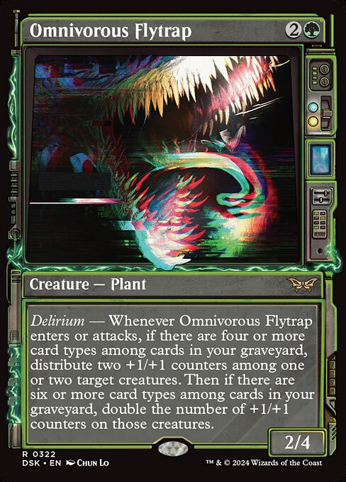 Omnivorous Flytrap (DSK 322) [Duskmourn: House of Horror]