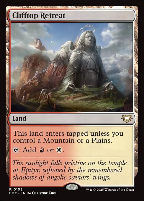 Clifftop Retreat (EOC 155) [Edge of Eternities Commander]