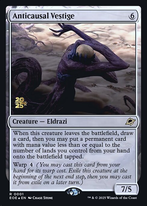 Anticausal Vestige (PEOE 1s) [Edge of Eternities Promos]