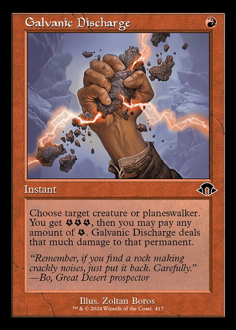 Galvanic Discharge (MH3 417) [Modern Horizons 3]