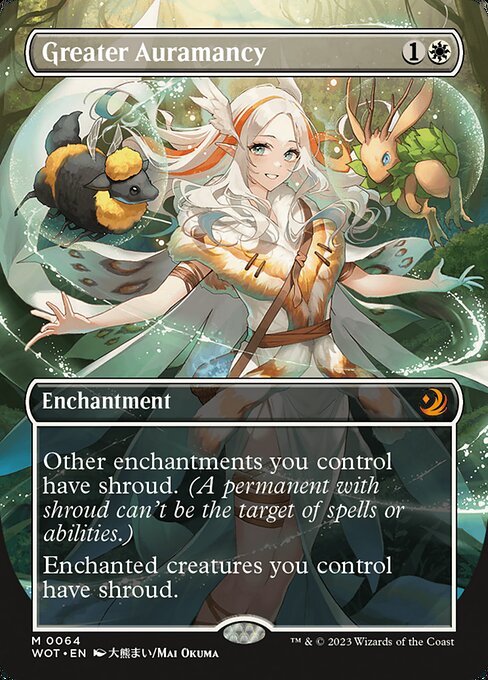 Greater Auramancy (WOT 64) [Wilds of Eldraine: Enchanting Tales]
