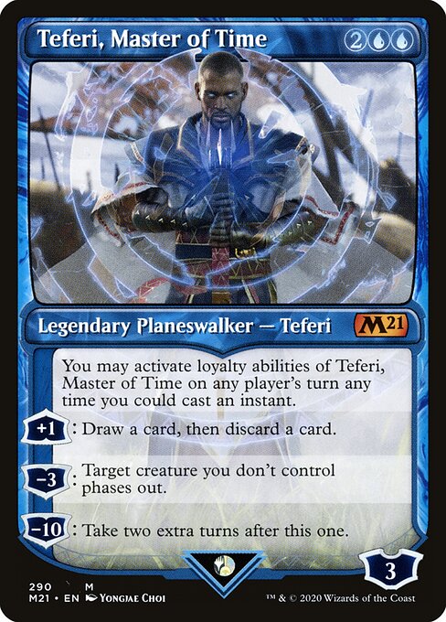 Teferi, Master of Time (M21 290) [Core Set 2021]