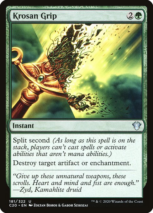 Krosan Grip (C20 181) [Commander 2020]
