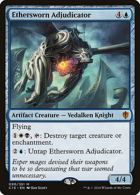 Ethersworn Adjudicator (C16 90) [Commander 2016]