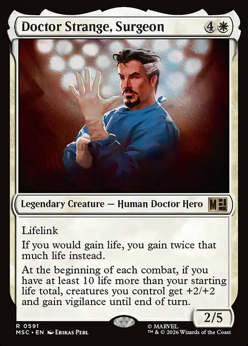 Doctor Strange, Surgeon (MSC 591) [Marvel Super Heroes Commander]