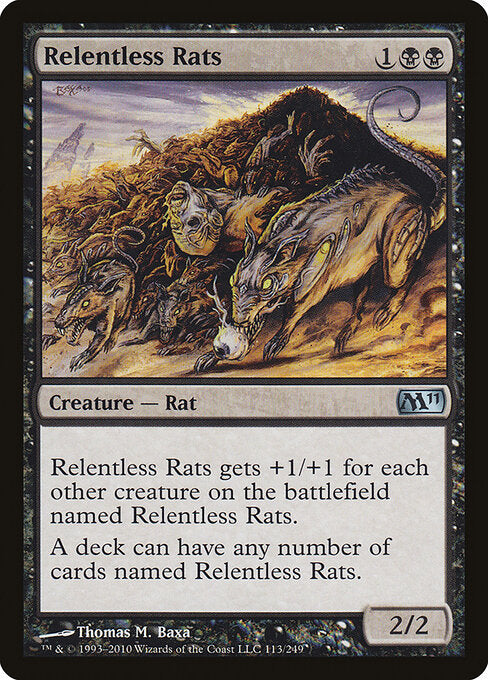Relentless Rats (M11 113) [Magic 2011]