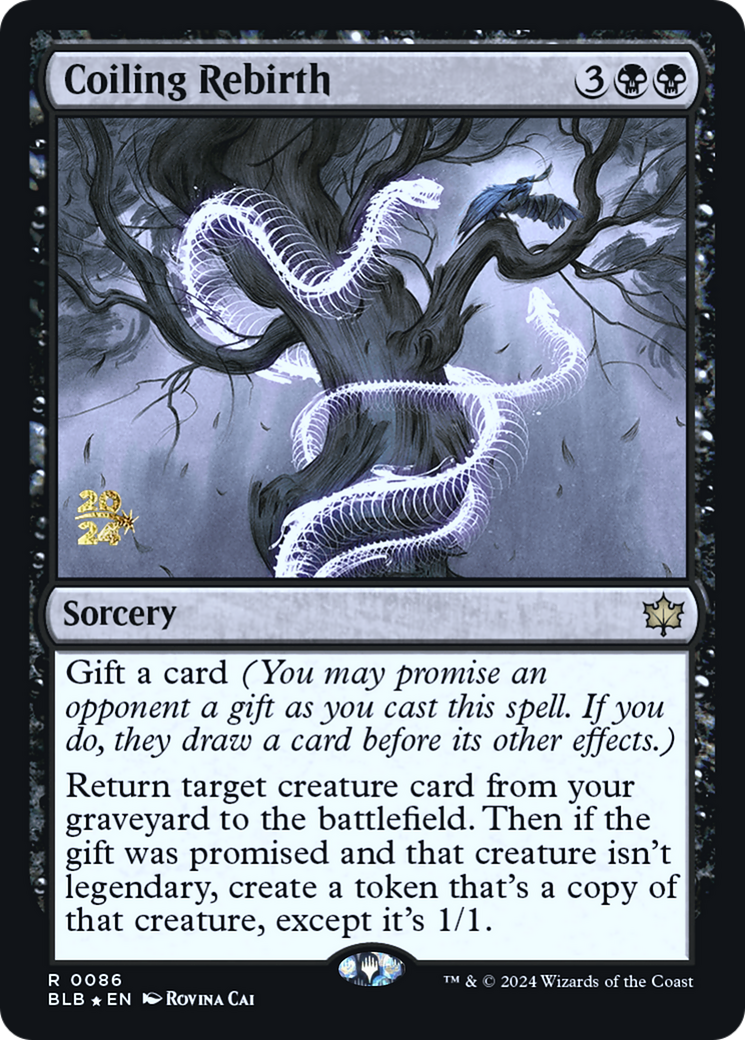 Coiling Rebirth [Bloomburrow Prerelease Promos]