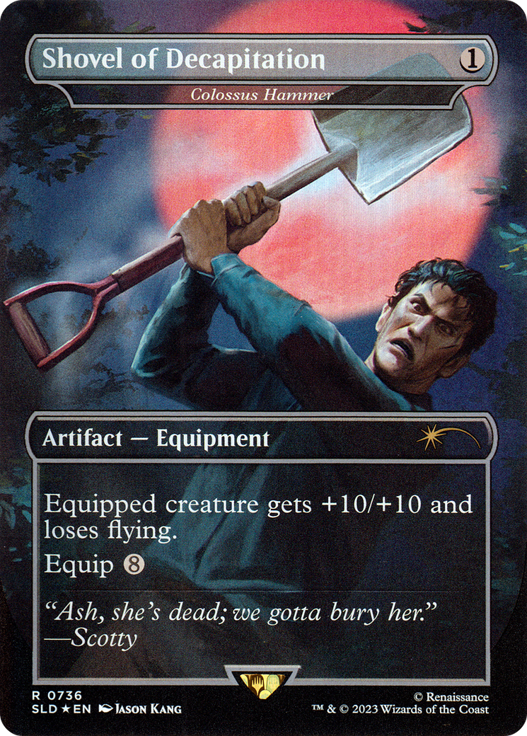Shovel of Decapitation - Colossus Hammer [Secret Lair Drop Series]