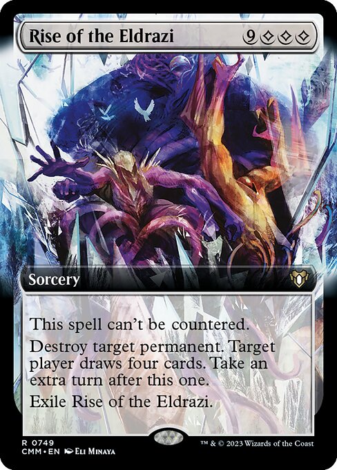 Rise of the Eldrazi (Extended Art) (CMM 749) [Commander Masters]