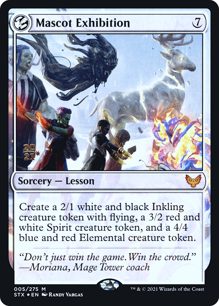Mascot Exhibition [Strixhaven: School of Mages Prerelease Promos]