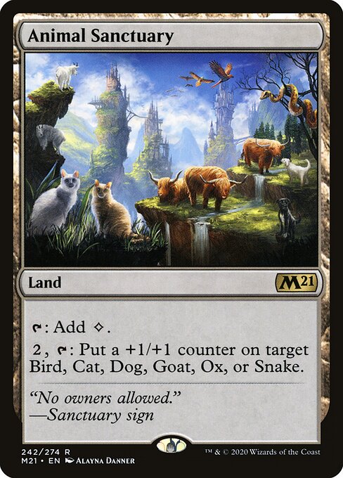 Animal Sanctuary (M21 242) [Core Set 2021]