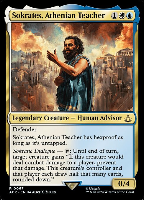 Sokrates, Athenian Teacher (ACR 67) [Assassin's Creed]