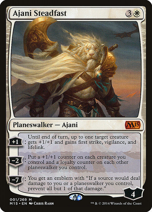 Ajani Steadfast (M15 1) [Magic 2015]