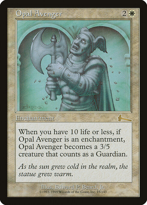 Opal Avenger (ULG 15) [Urza's Legacy]