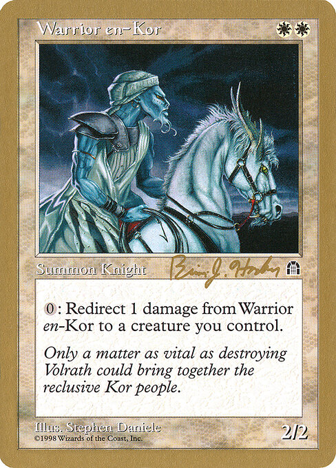Warrior en-Kor (WC98 bh23b) [World Championship Decks 1998]