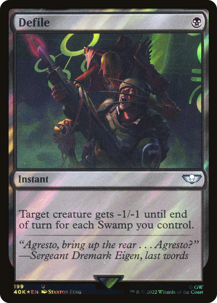 Defile (Surge Foil) [Warhammer 40,000]