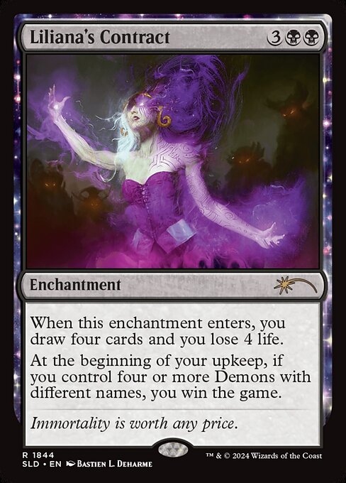 Liliana's Contract (SLD 1844) [Secret Lair Drop]