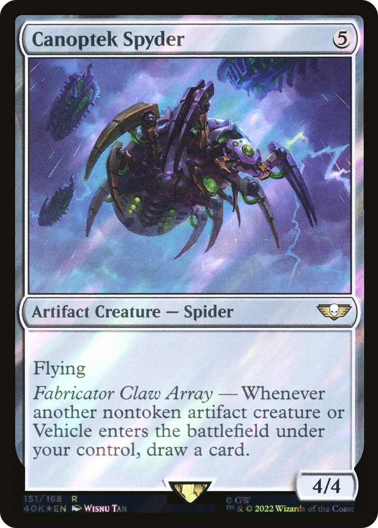 Canoptek Spyder (Surge Foil) [Warhammer 40,000]