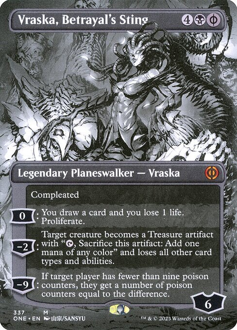 Vraska, Betrayal's Sting (ONE 337) [Phyrexia: All Will Be One]