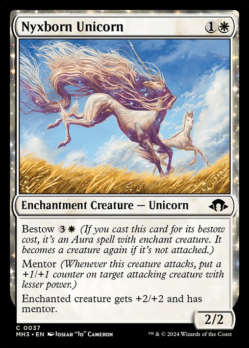 Nyxborn Unicorn (MH3 37) [Modern Horizons 3]